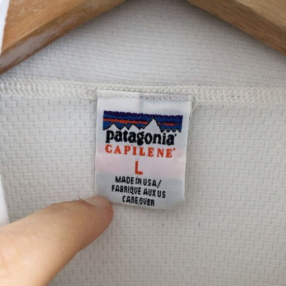 PATAGONIA Capilene Long Sleeve Baselayer Size Large - Picture 6 of 9